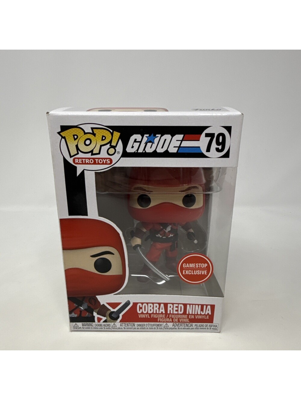 Funko pop Cobra Red Ninja #79 G.I (special edition)
